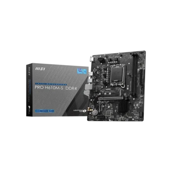 MSI PRO H610M-S DDR4 m-ATX Motherboard